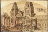 Rijksmuseum: opengewerkte tekening 