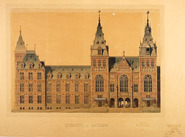 Rijksmuseum: presentatietekening definitief ontwerp