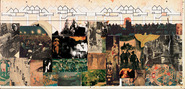 Wonen als stedelijk dak: collage